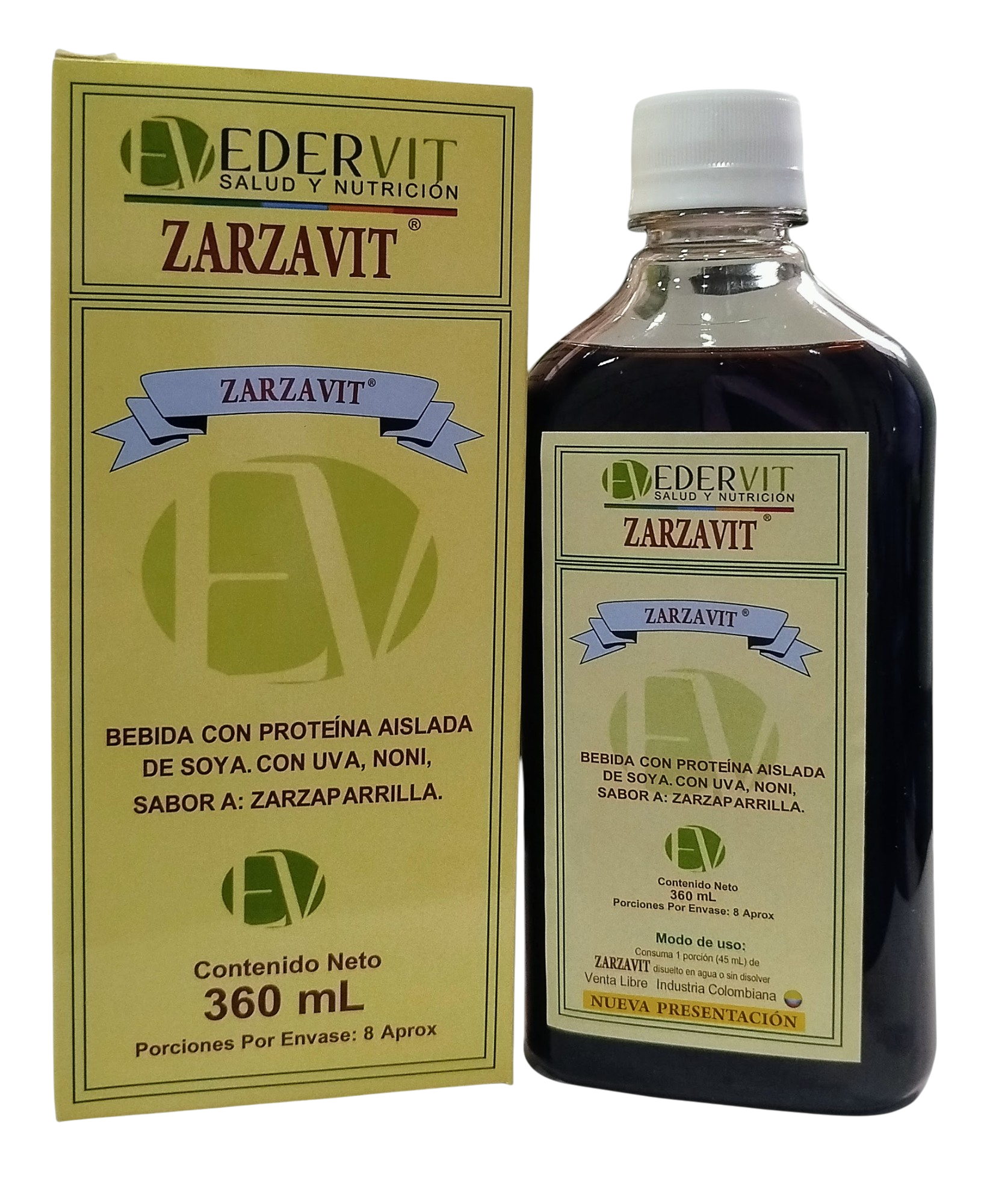ZARZAVIT 360ML(ZARZAPARRILLA)